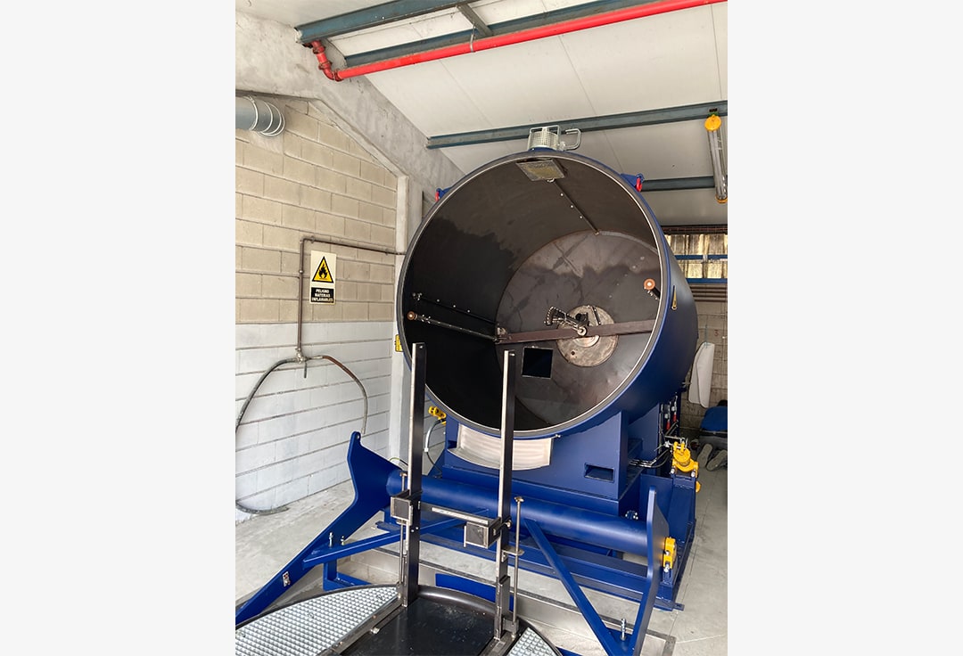 Installierte Waschmaschine SKM