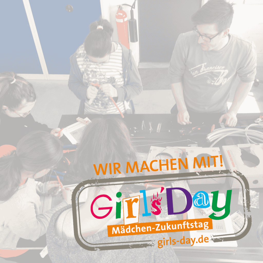 Schülerinnen am Girls'Day bei Renzmann